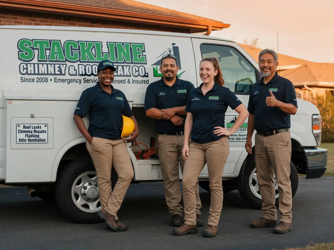 Chimney flashing repair company in Homeworth, OH